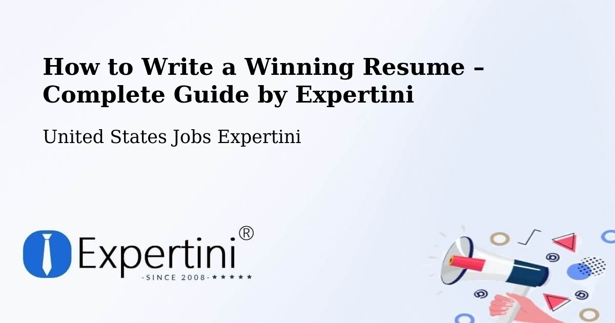 Resume Writing Guide for Job Seekers – Tomball - Tomball, United States Jobs Expertini