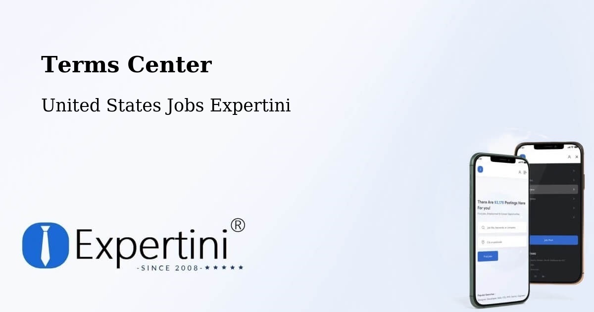 Terms of Service – Tomball - United States Jobs Expertini